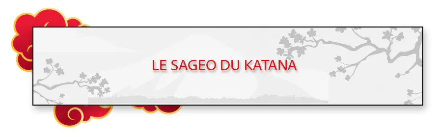 Sageo du katana