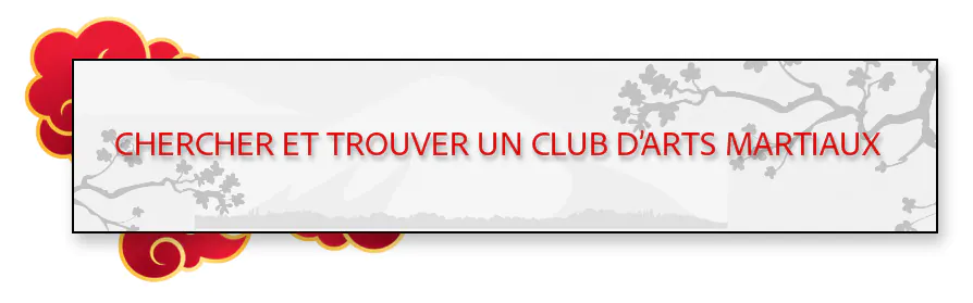 annuaire des clubs d'arts martiaux