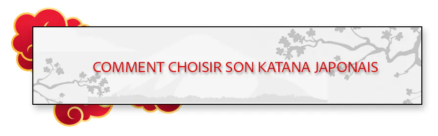 Choisir son katana japonais