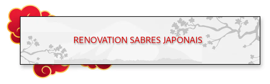 Rénovation sabre japonais