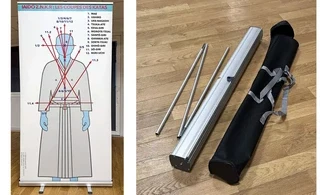 Stand diagramme de coupe Iaido Z.N.K.R