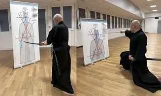 Stand diagramme de coupe Iaido Z.N.K.R