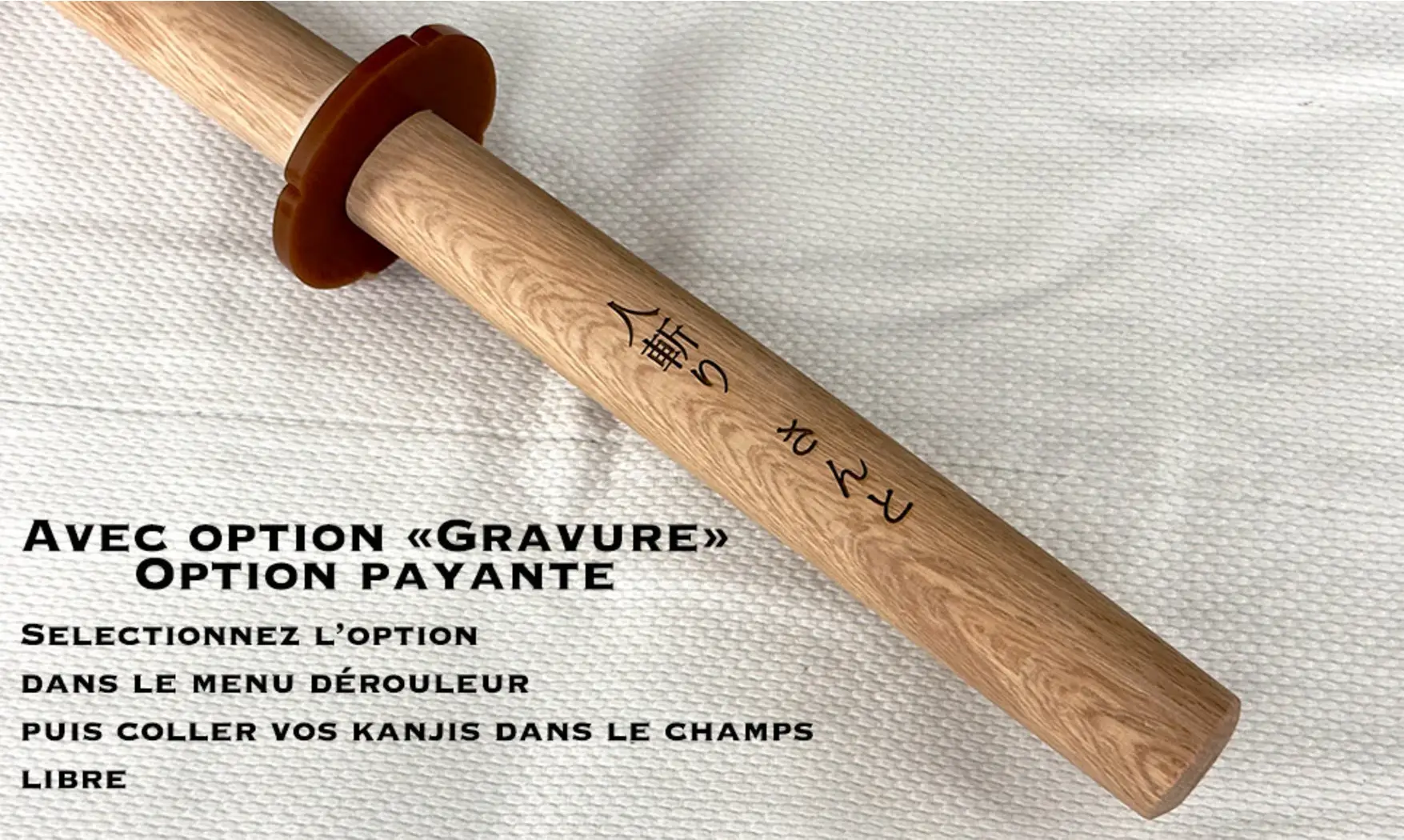 Japan white oak bokken