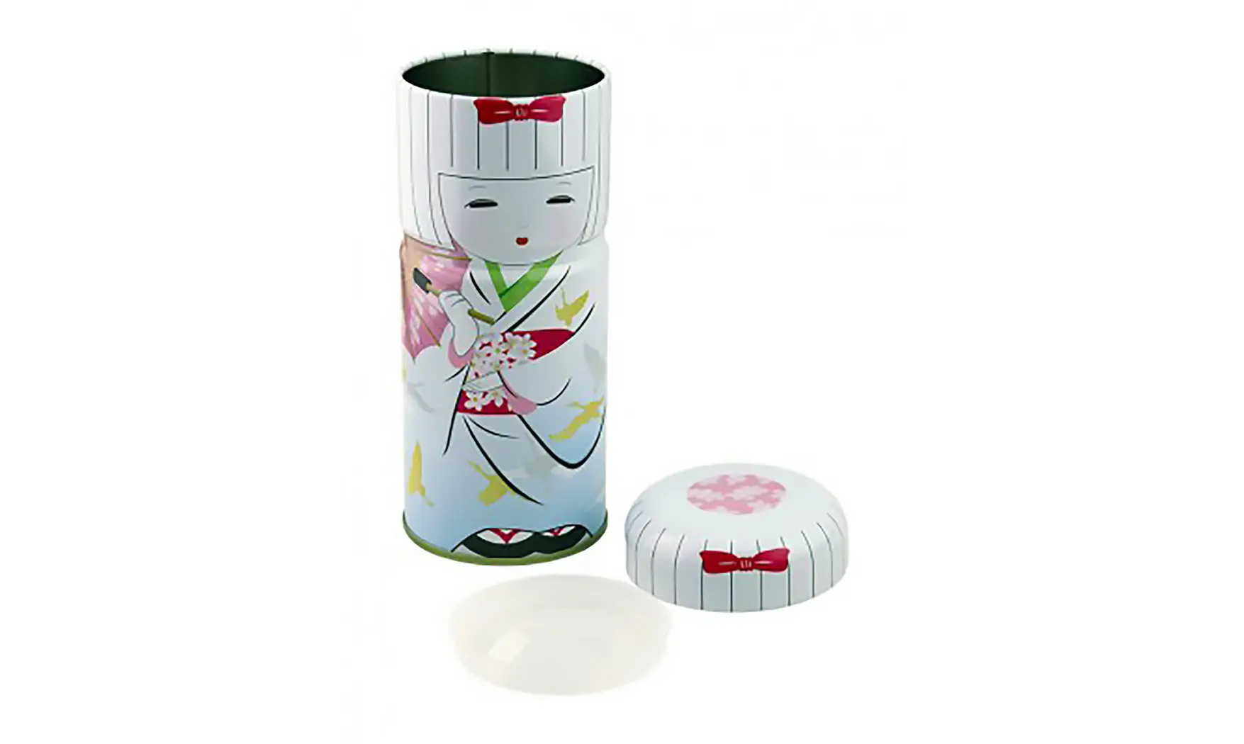 Boîte à thés Geisha Blanche